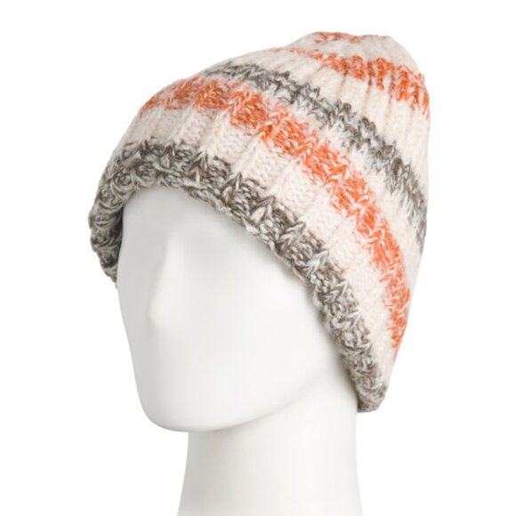 NEW HAT ATTACK Branch Beanie rust unisex 161tn - Picture 2 of 4